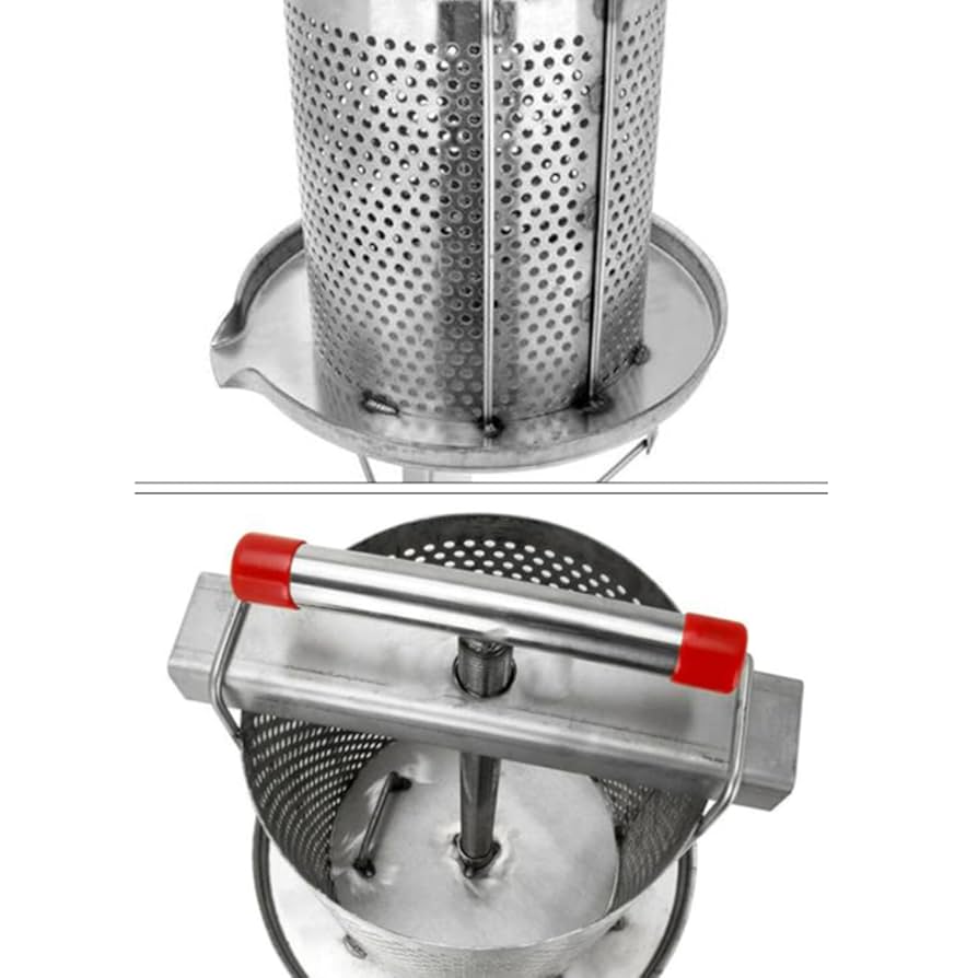 ステンレス製 手動式蜂蜜分離器・ジューサー手動圧搾機 Amazon | 蜂蜜分離器 蜂蜜絞り 器 養蜂器具 蜜を絞り器 蜂蜜圧搾